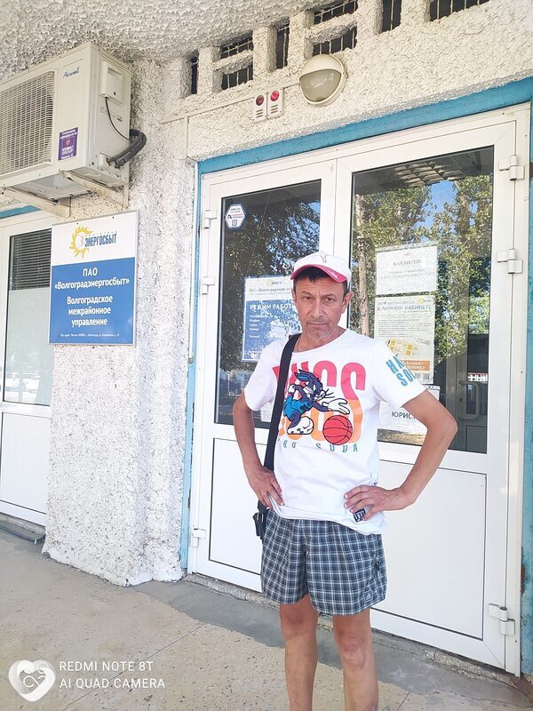 Владимир, 59, Волгограде — анкета №131425