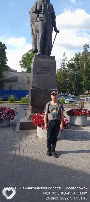 Андрей, 46, Всеволожске — анкета №151854