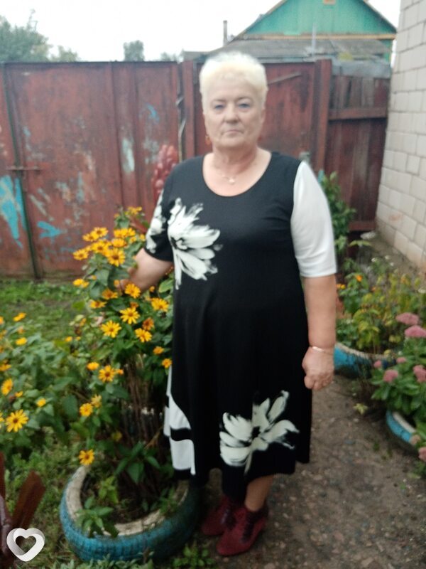 Татьяна, 68, Жлобине — анкета №377132