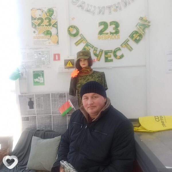 Вова, 46, Слуцке — анкета №377491