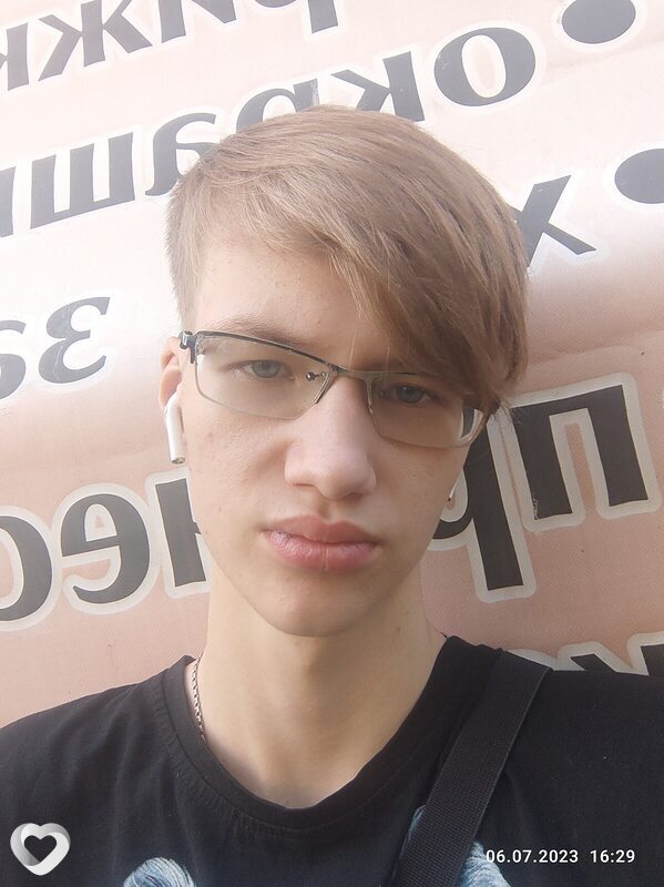 Вячеслав, 21, Москве — анкета №487586