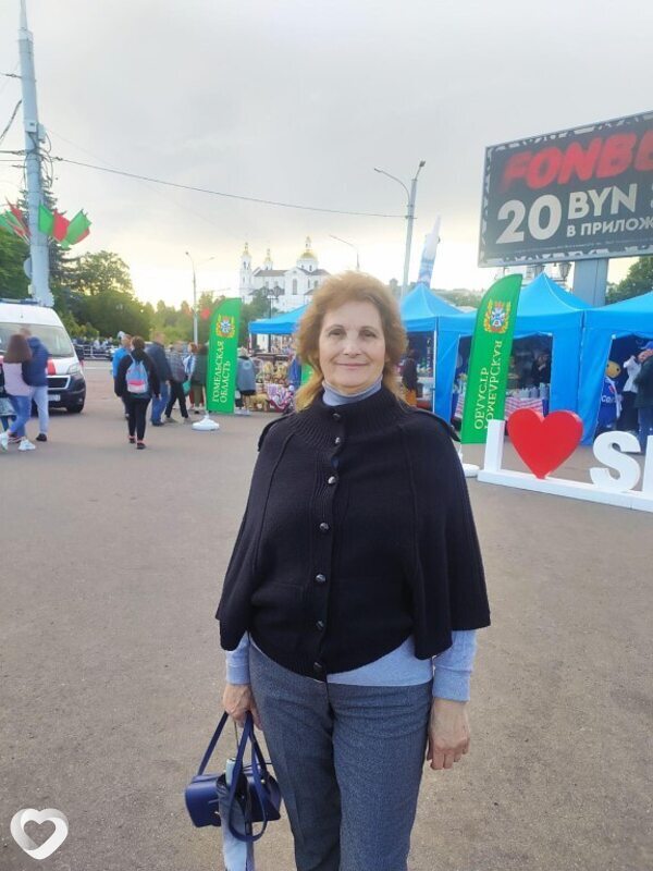 Валентина, 67, Витебске — анкета №494457