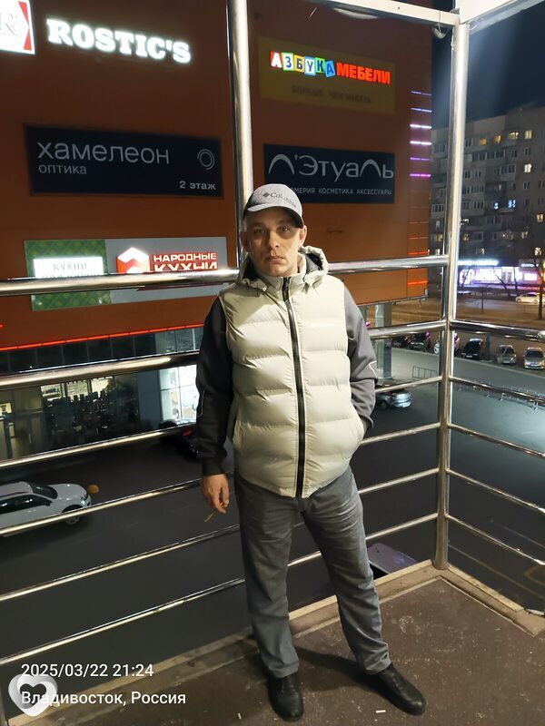 Владимир, 37, Владивостоке — анкета №624203