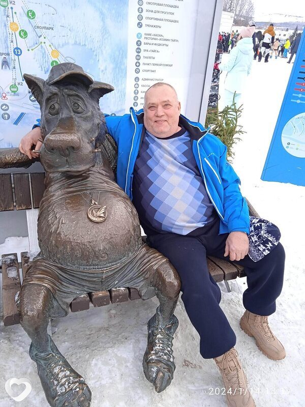 Андрей, 63, Железногорске — анкета №1335432