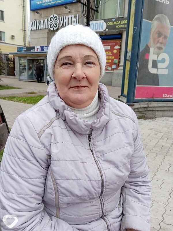 Елена, 66, Ангарске — анкета №1485417