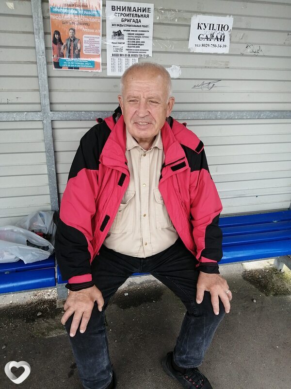 Валодя, 60, Гомеле — анкета №2322430