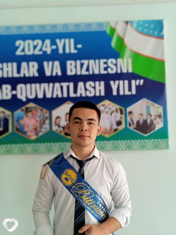 Abdulhamid, 20, Ташкент — анкета №2397687