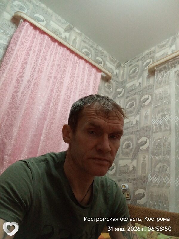 Сергей, 48, Костроме — анкета №3637704