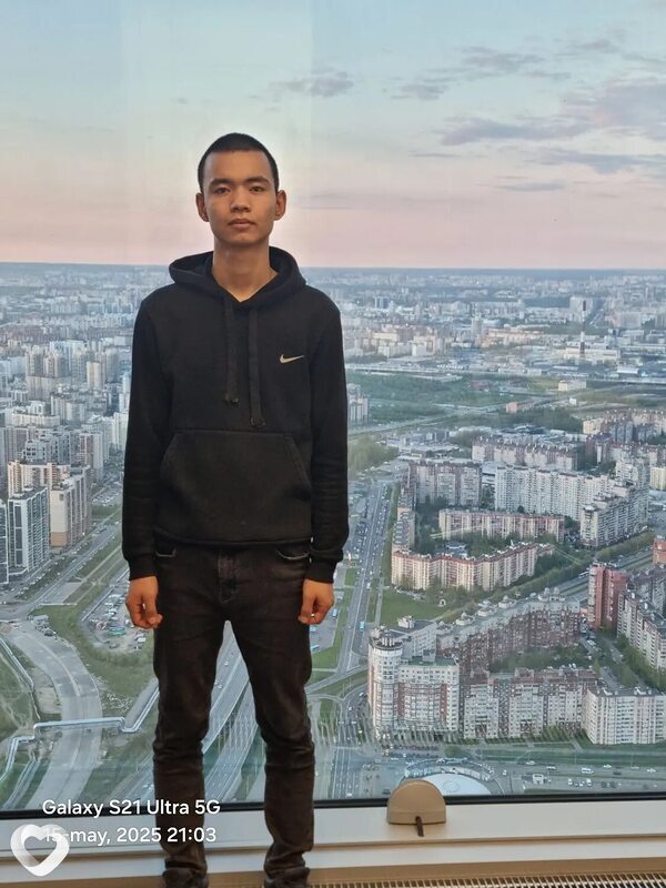 Jahongir, 21, Санкт-Петербурге — анкета №4175837